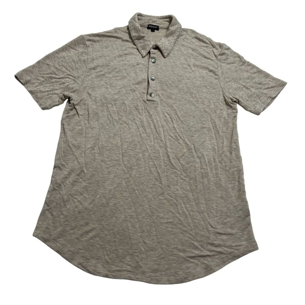 Bleusalt The Point Polo Shirt in Cream